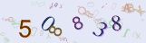 This is a captcha-picture. It is used to prevent mass-access by robots. (see: www.captcha.net)